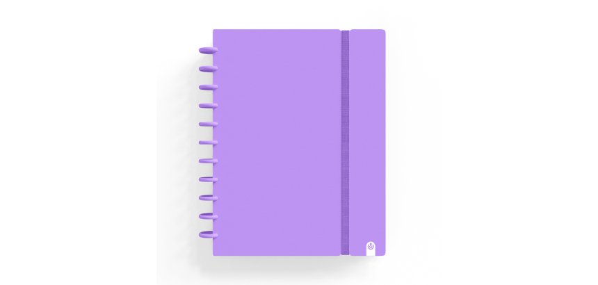 Cuaderno carchivo ingeniox foam a4 80h cuadricula violeta