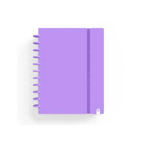 Cuaderno carchivo ingeniox foam a4 80h cuadricula violeta