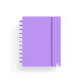 Cuaderno carchivo ingeniox foam a4 80h cuadricula violeta