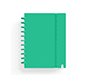 Cuaderno carchivo ingeniox foam a4 80h cuadricula verde