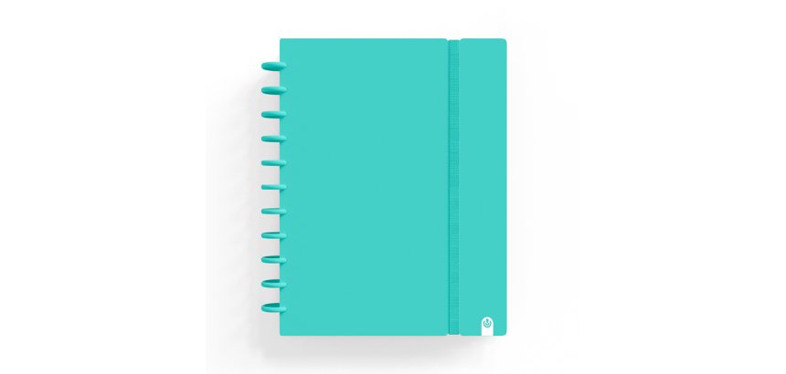Cuaderno carchivo ingeniox foam a4 80h cuadricula menta pastel