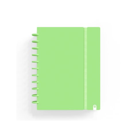 Cuaderno carchivo ingeniox foam a4 80h cuadricula verde pastel