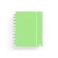 Cuaderno carchivo ingeniox foam a4 80h cuadricula verde pastel