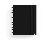 Cuaderno carchivo ingeniox foam a5 80h cuadricula negro