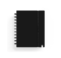 Cuaderno carchivo ingeniox foam a5 80h cuadricula negro