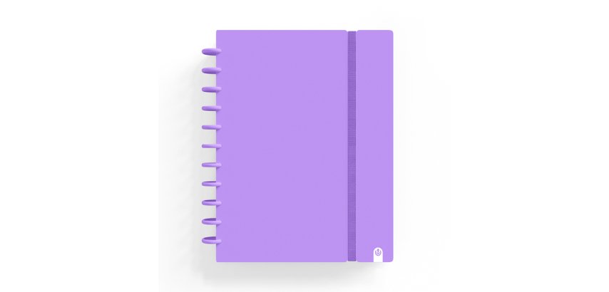 Cuaderno carchivo ingeniox foam a5 80h cuadricula violeta