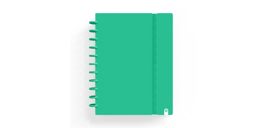 Cuaderno carchivo ingeniox foam A5 80h cuadricula verde