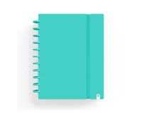 Cuaderno carchivo ingeniox foam A5 80H cuadricula menta pastel