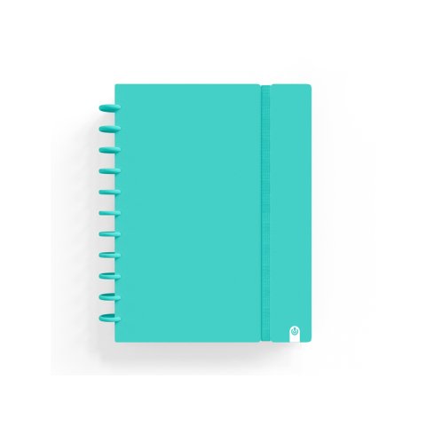 Cuaderno carchivo ingeniox foam A5 80H cuadricula menta pastel