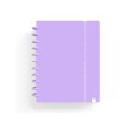 Cuaderno carchivo ingeniox foam a5 80h cuadricula malva pastel
