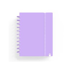Cuaderno carchivo ingeniox foam a5 80h cuadricula malva pastel