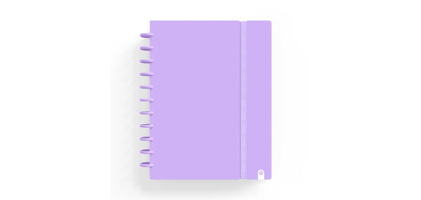 Cuaderno carchivo ingeniox foam a5 80h cuadricula malva pastel