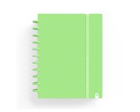 Cuaderno carchivo ingeniox foam A5 80 H cuadricula verde pastel