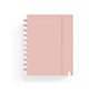 Cuaderno carchivo ingeniox foam A5 80H cuadricula rosa pastel