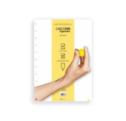 Recambio cuaderno carchivo ingeniox a4 50 hojas dots