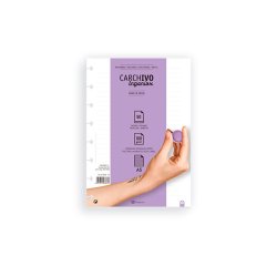 Recambio cuaderno carchivo ingeniox a5 50 hojas horizontal