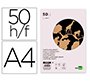 Cartulina kraft liderpapel a4 180g/m2 paquete de 50 hojas