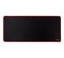 Alfombrilla para raton q-connect xxl negra con borde rojo 900x400 mm