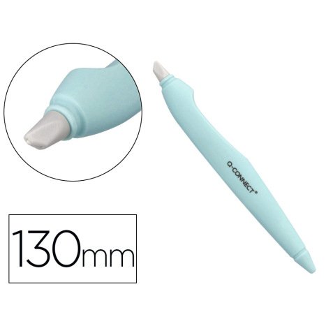 Bisturi q-connect plastico para cortar papel cuchilla ceramica xd-119 blister 1 unidad