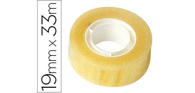 Cinta adhesiva eurocel 33 m x 19 mm