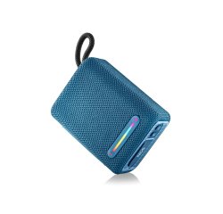 Altavoz ngs roller furia 1 portatil 60w bluetooth luces rgb e impermeabilidad ipx7 color azul