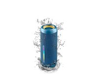 Altavoz ngs roller furia 2 portatil 60w bluetooth luces rgb e impermeabilidad ipx7 color azul