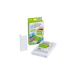 Sello marcador de ropa marky infantil verde incluye tinta kit de etiquetas y cinta termoadhesiva