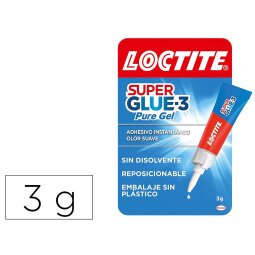 Pegamento loctite 3 gr adhesivo instantaneo gel reposicionable