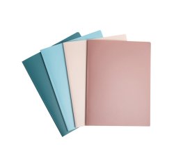 Carpetas de 30 fundas con polipropileno reciclado Skandi - 24x32 cm, A4 - Colores surtidos
