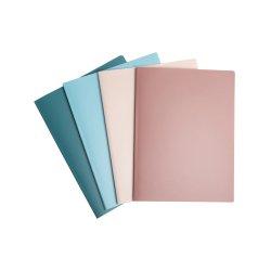 Carpetas de 30 fundas con polipropileno reciclado Skandi - 24x32 cm, A4 - Colores surtidos