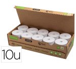 Papel térmico Exacompta sin PLÁSTICO SBPA FSC 80 x Ø 72 mm x 76m 48g 40768E 1 capa con impresión en reverso FSC