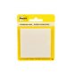 Bloc de notas adhesivas quita y pon post-it 600 transparente 73x73 mm con 36 hojas