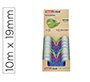 Miniportarrollo tesa film eco&cristal con 1 cinta 10 m x 19 mm colores surtidos