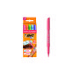 Rotulador bic kids tattoo caja de 5 unidades colores surtidos + 10 plantillas