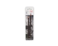 Lapiz conte negro pastel blister de 2 unidades