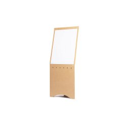 Pizarra de conferencias rocada carton reciclado 100% reciclable 700x1780 mm