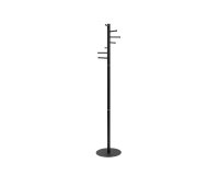 Perchero maul caurus 7 colgadores color negro 350x350x1770 mm