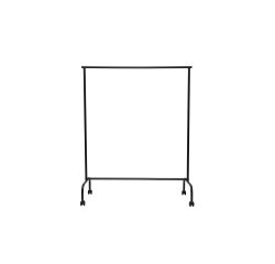 Perchero maul limbo caballete extensible con ruedas color negro 1270x505x1570 mm