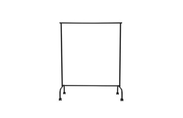 Perchero maullimbo caballete extensible con ruedas color negro 1270x505x1570 mm