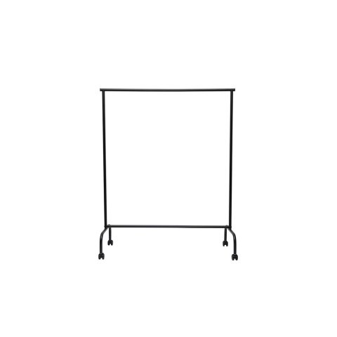 Perchero maullimbo caballete extensible con ruedas color negro 1270x505x1570 mm