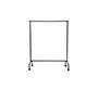 Perchero maullimbo caballete extensible con ruedas color negro 1270x505x1570 mm