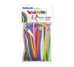 Globo 100% latex biodegradable para modelar figuras colores surtidos blister de 50 unidades