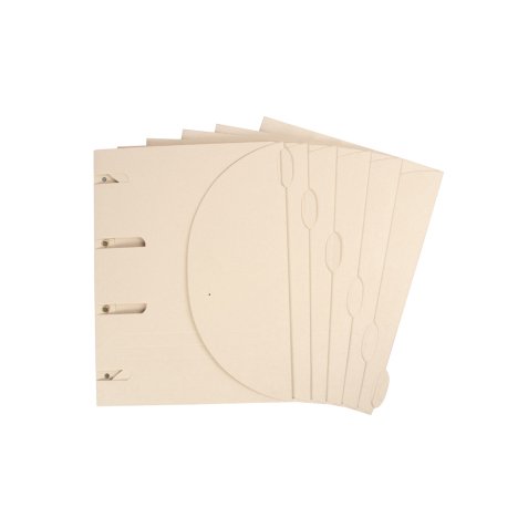 Carpeta para archivador djois smartfolder tree-free din a4 tres solapas y cierre de velcro 225 gr