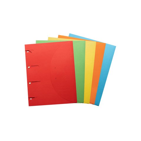 Carpeta para archivador Djois Smartfolder Blue Angel A4 tres solapas y cierre de velcro carton 225 g