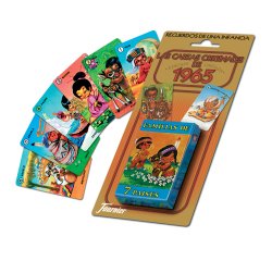 Baraja de cartas fournier infantil familias de 7 paises