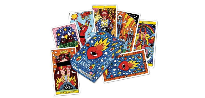 Baraja fournier tarot del fuego 78 cartas