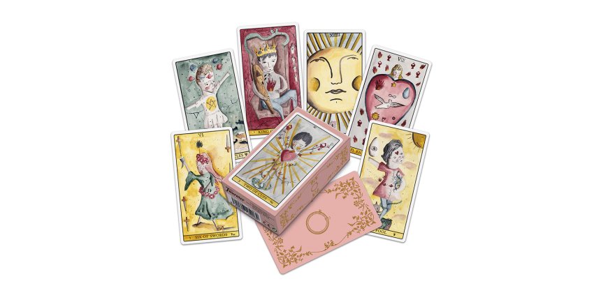 Baraja fournier tarot de la luz de aitor saraiba 78 cartas