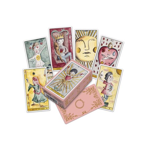 Baraja fournier tarot de la luz de aitor saraiba 78 cartas