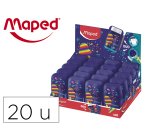 Sacapuntas maped plastico connect pixel party 2 usos con goma de borrar