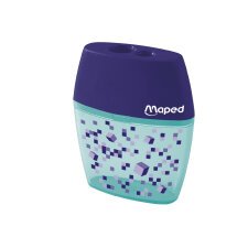 Sacapuntas maped plastico shaker pixel party 2 usos